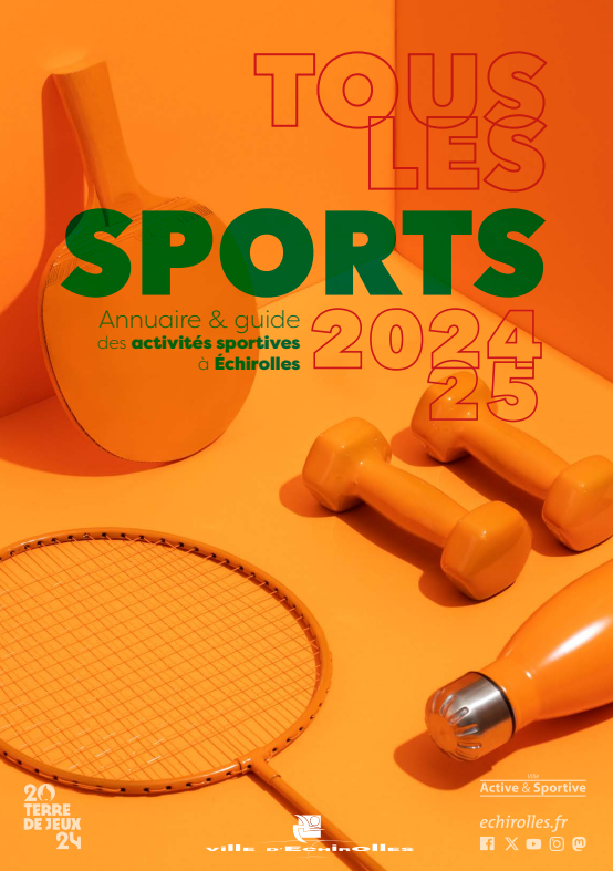 Affiche du guide des sports 2024-2025