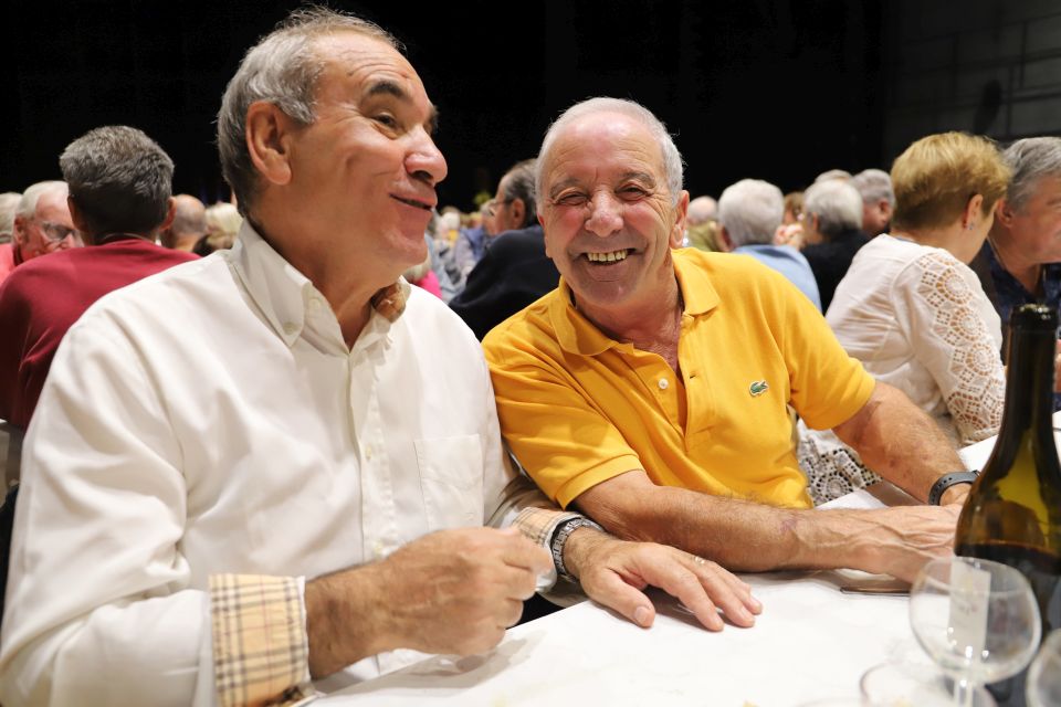 Banquet des anciens : Nouvelle salle, belle ambiance !