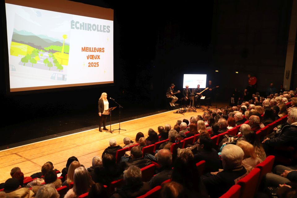 Voeux à la population : Echirolles en pleine lumière