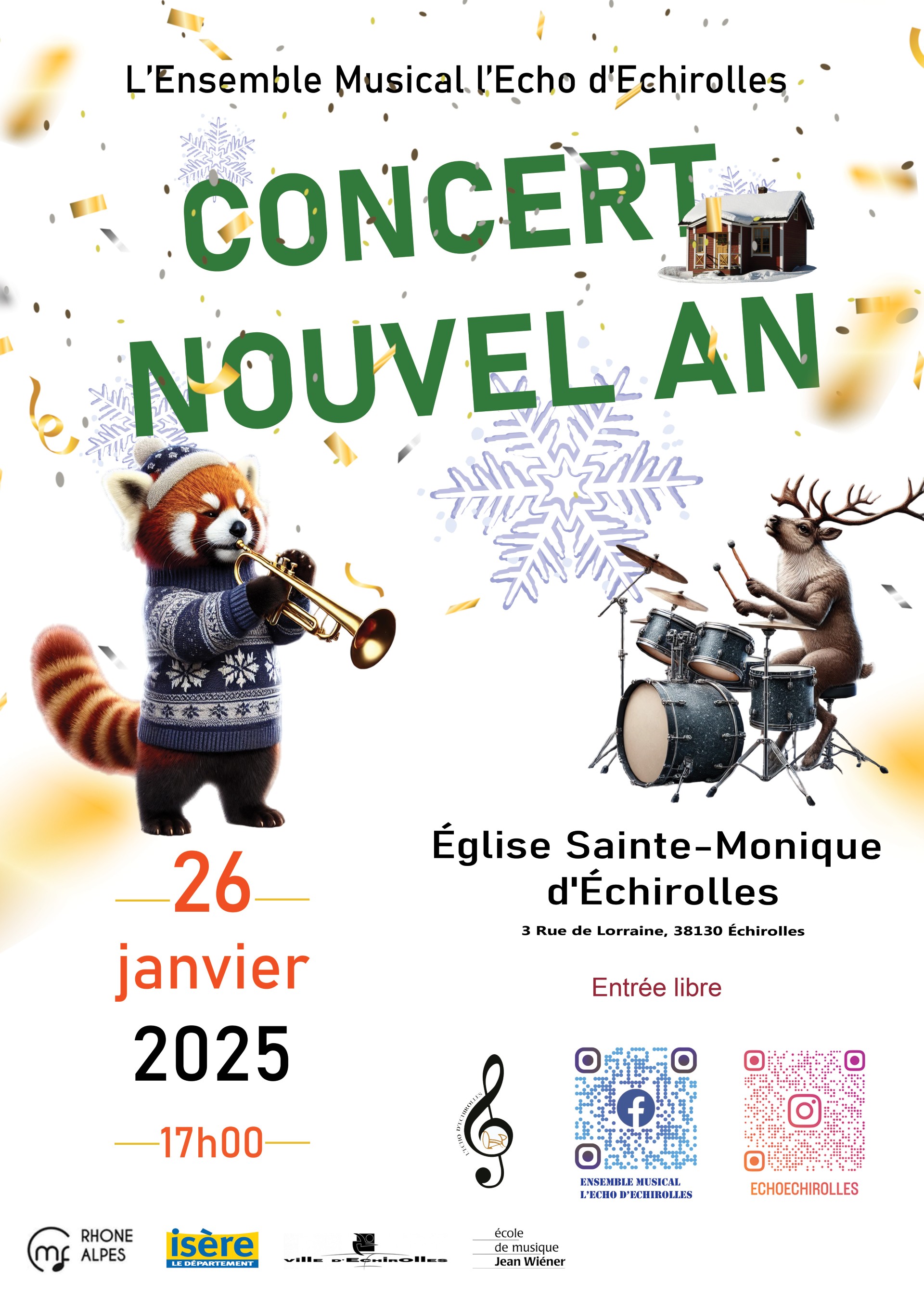 Concert nouvel an affiche 