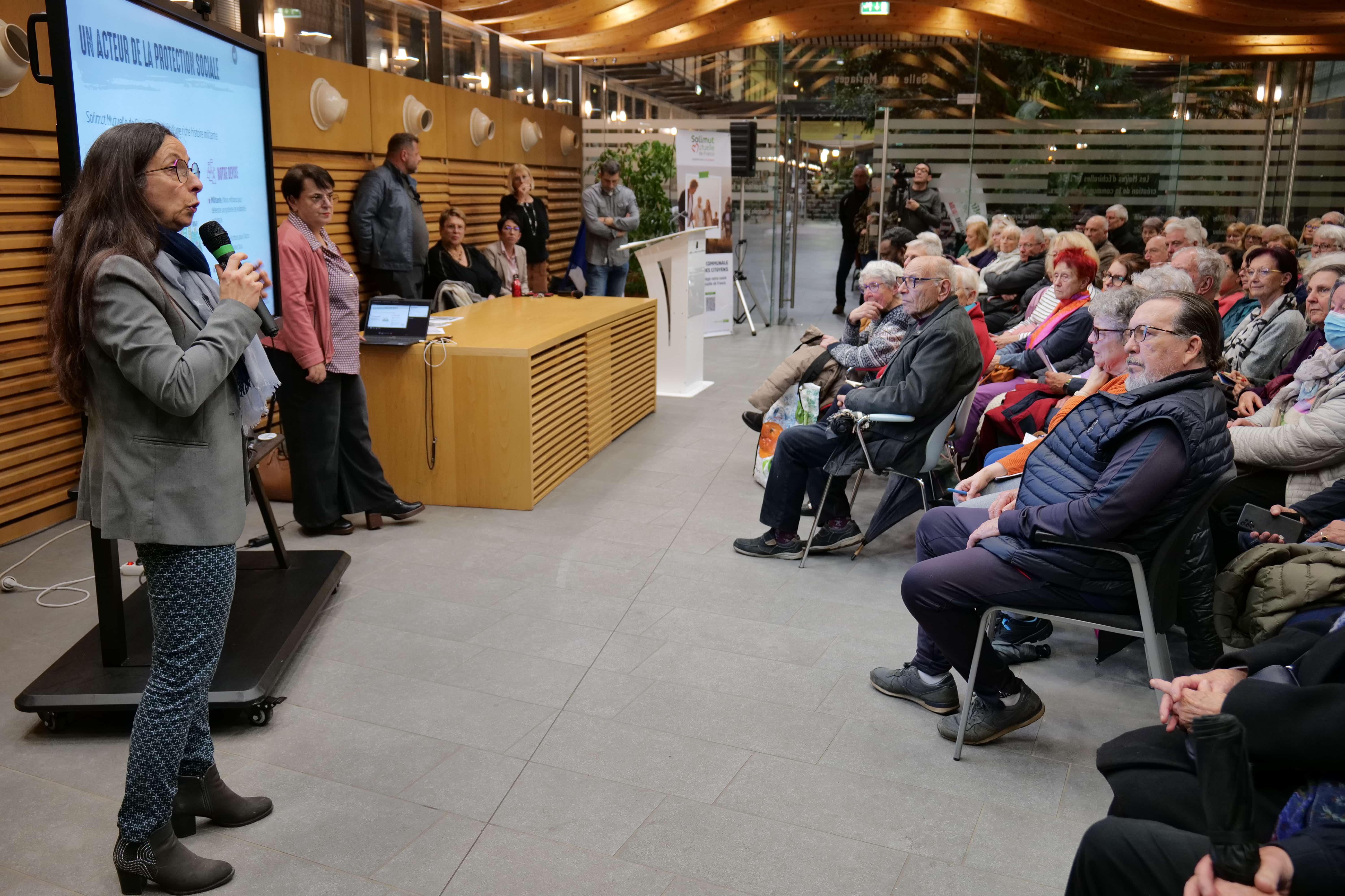 Une réunion publique permettait d'en apprendre plus sur Solimut.