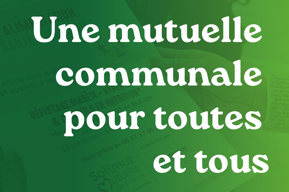 Mutuelle communale - Réunion publique 