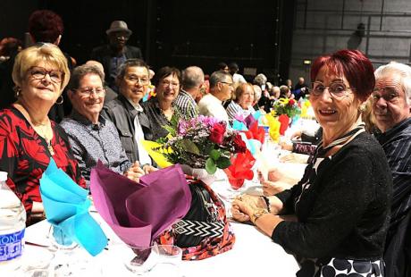 Le banquet en photos... et en sourires !