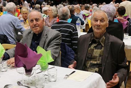 Le banquet en photos... et en sourires !