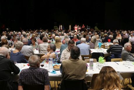 Le banquet en photos... et en sourires !