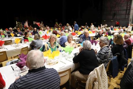 Le banquet en photos... et en sourires !