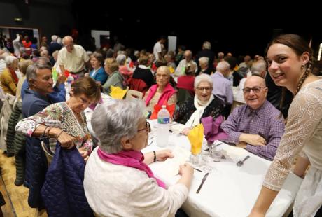 Le banquet en photos... et en sourires !