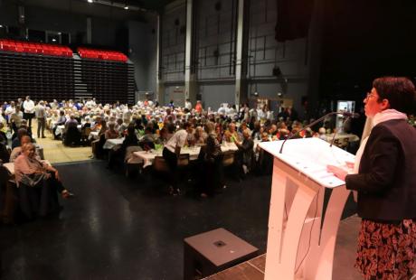 Le banquet en photos... et en sourires !