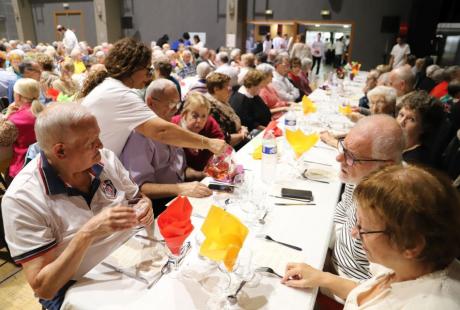 Le banquet en photos... et en sourires !