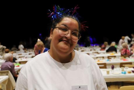 Le banquet en photos... et en sourires !