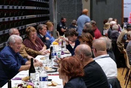 Le banquet en photos... et en sourires !