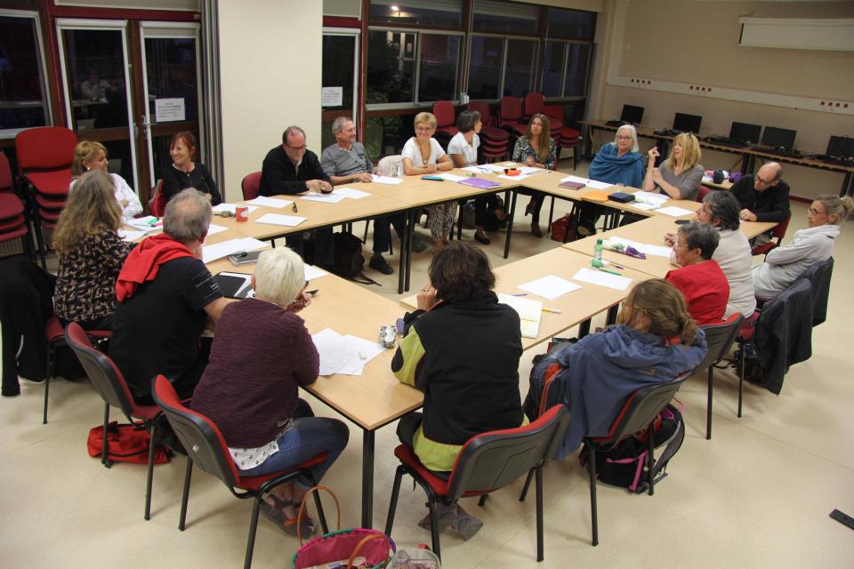 Un atelier d'écriture à la Maiosn des écrits