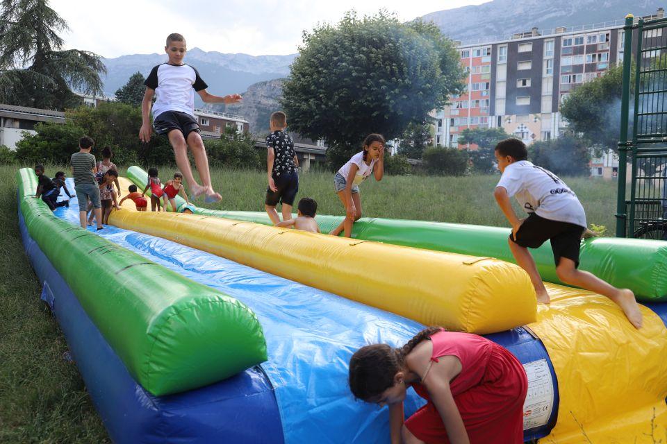 Et, question rebond, les jeunes ont été servis du côté de La Luire avec le ventriglisse !