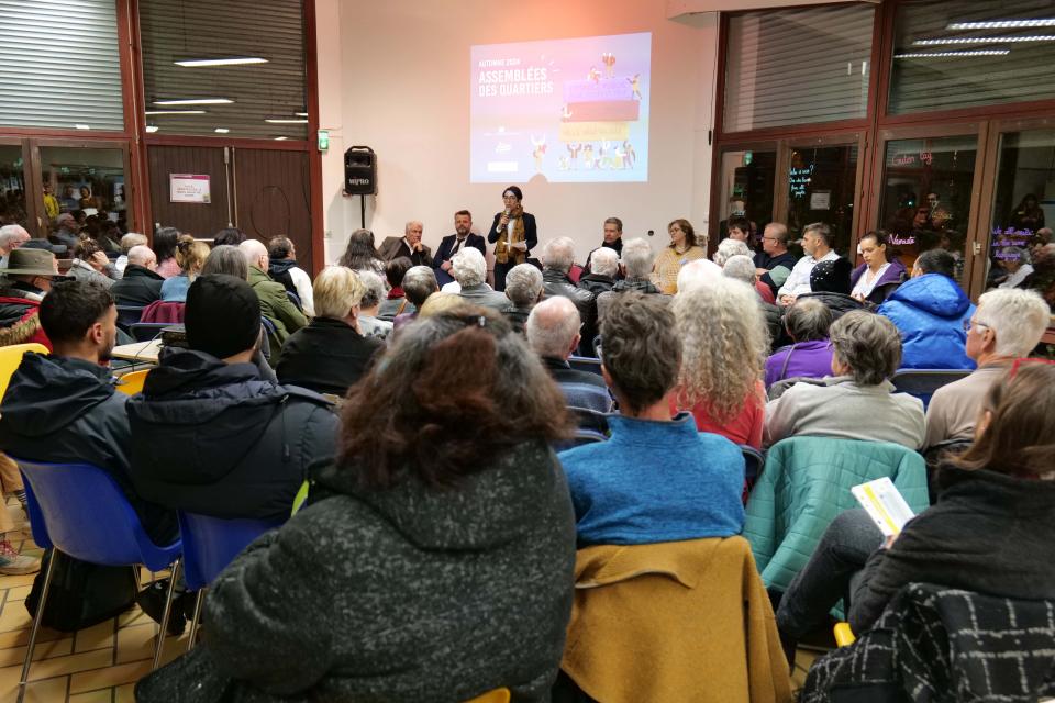 La dernière assemblée des quartiers a réuni du monde.